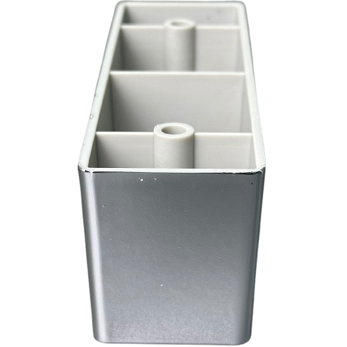 Furniture leg E12311029 (KM04) / H-50 150x40 Chrome