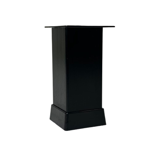 Picior Aluminiu 149 40x40x100 mm Black