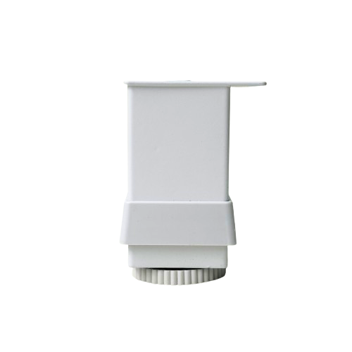 Furniture leg Aluminiu 149 40x40x80 mm White