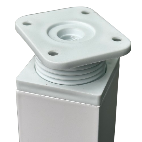 Picior Aluminiu 40x40x60 mm White
