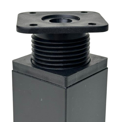 Ножка Aluminiu 40x40x80 mm Balck