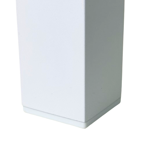 Picior Aluminiu 40x40x80 mm White