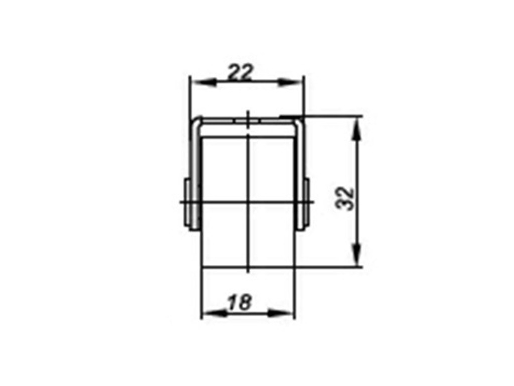 Rotila E123133004 R / H-32 / D-28