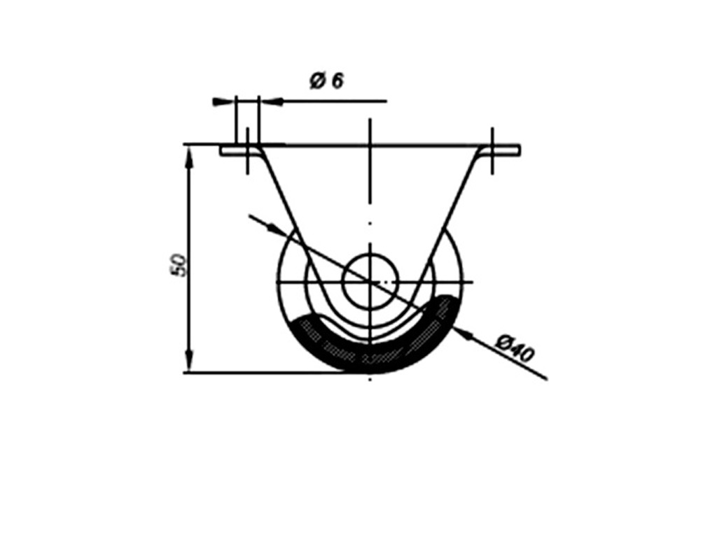 Rotila E123134003 R / H-50 / D-40