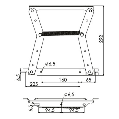 Extendable sofa mechanism
