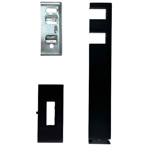 Suport perete dublu pentru cornisa Valencia Black