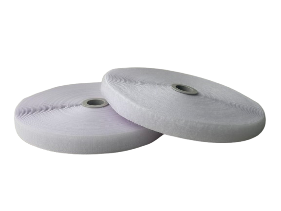 Velcro 25 mm Alb