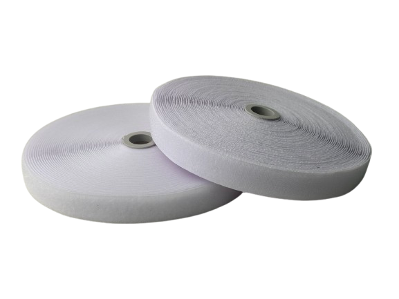 Velcro 30 mm Alb