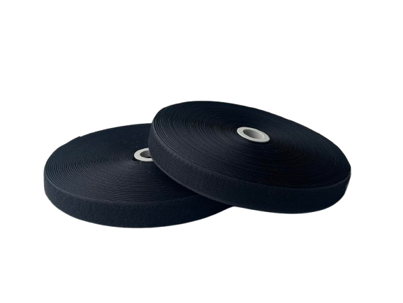 Velcro 30 mm Negru Autoadezive