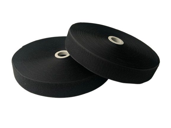 Velcro 40 mm Negru