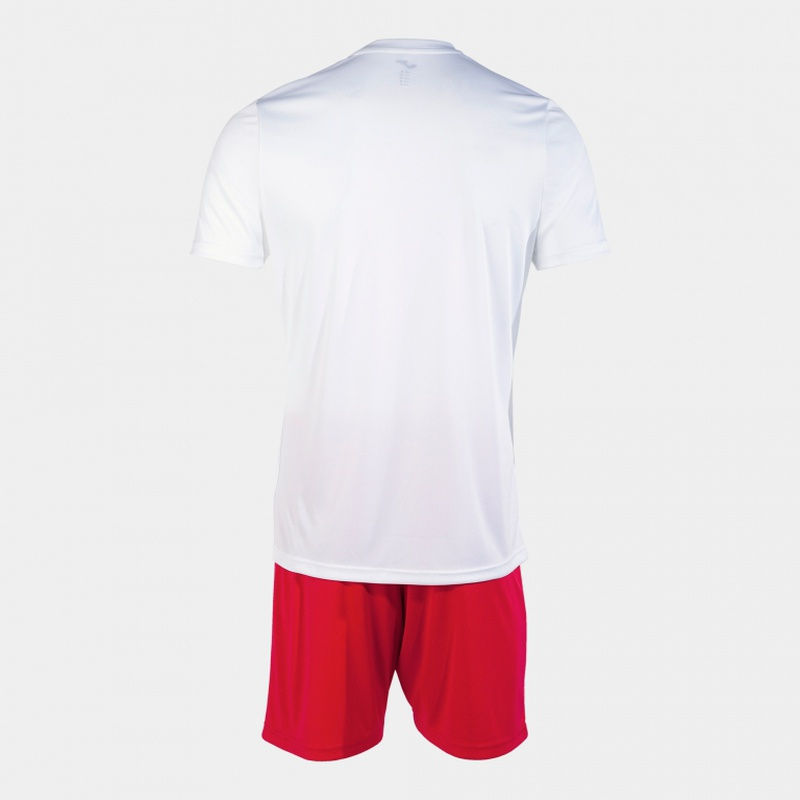 Forma fotbal (maiou + pantaloni scurti) M Joma Phoenix II white / red (11630)