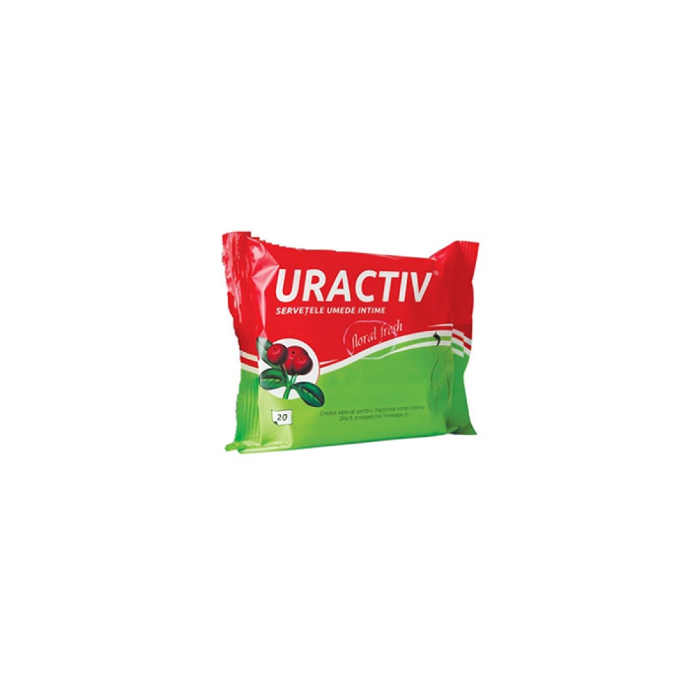 Uractiv Servetele umede intime N20