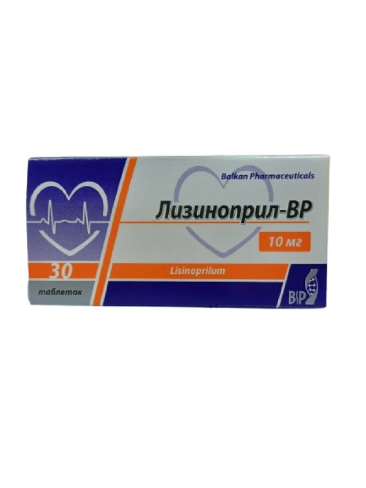 Lisinopril-BP comp.10mg N10x3 Balkan