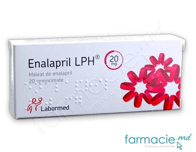 Enalapril LPH comp. 20mg N20