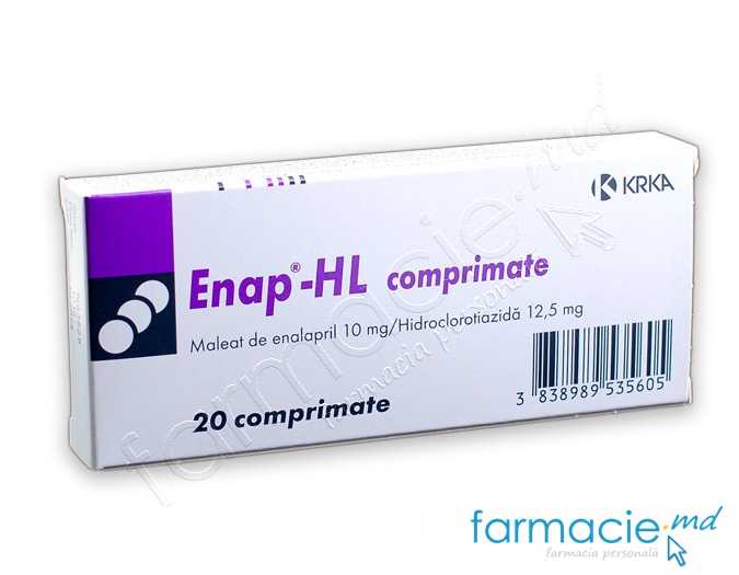 Enap®-HL comp.10mg/12,5mg N10x2 KRKA