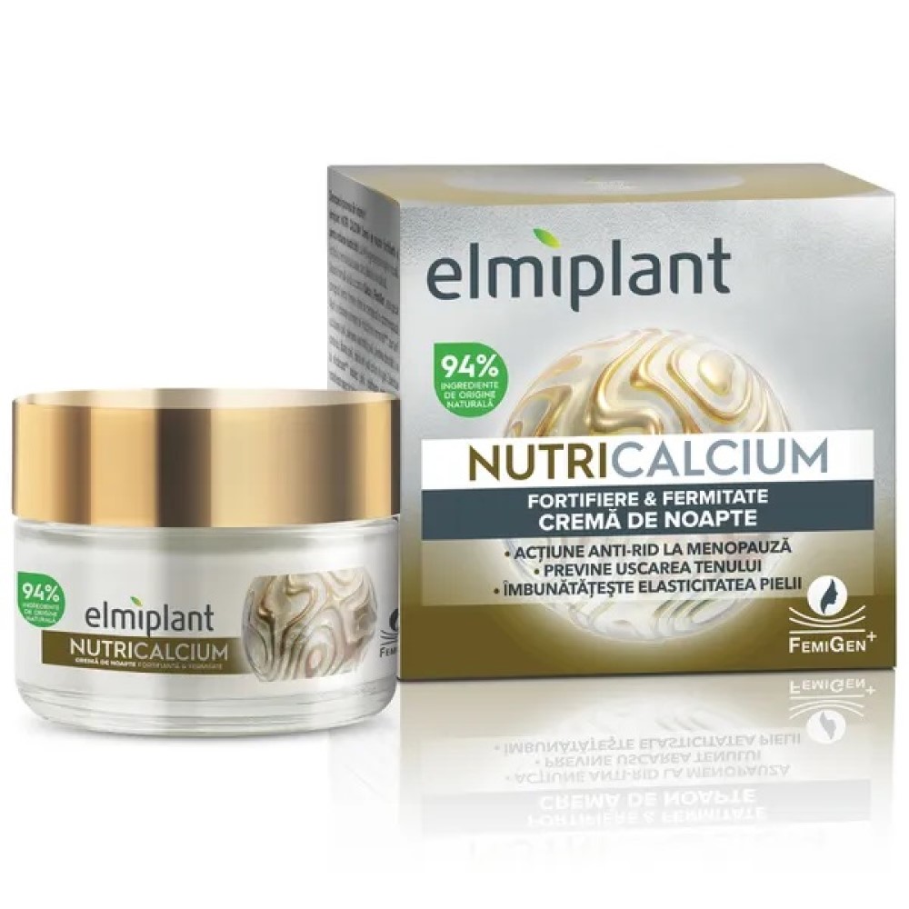 Elmiplant Nutricalcium Crema fata de noapte 50+ 50ml