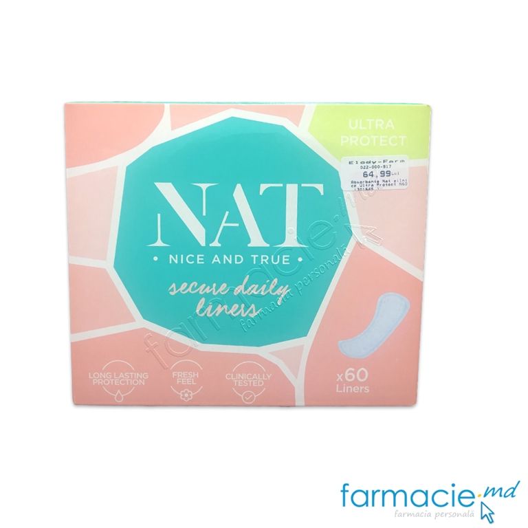 Absorbante zilnice NAT Ultra Protect N60
