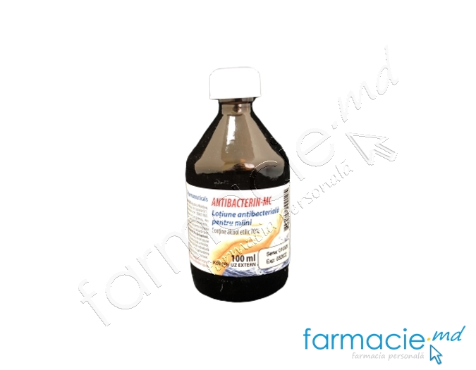 Antibacterin-MC (lotiune antibacteriana p/u miini) 100 ml