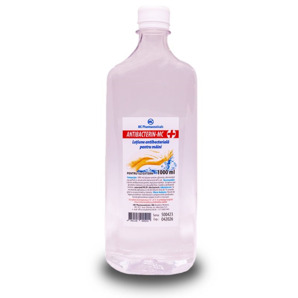 Antibacterin-MC (lotiune antibacteriana p/u miini) 1000 ml