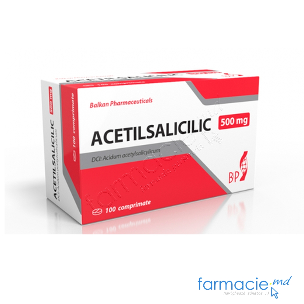 Acid acetilsalicilic comp.500mg N10 Balkan