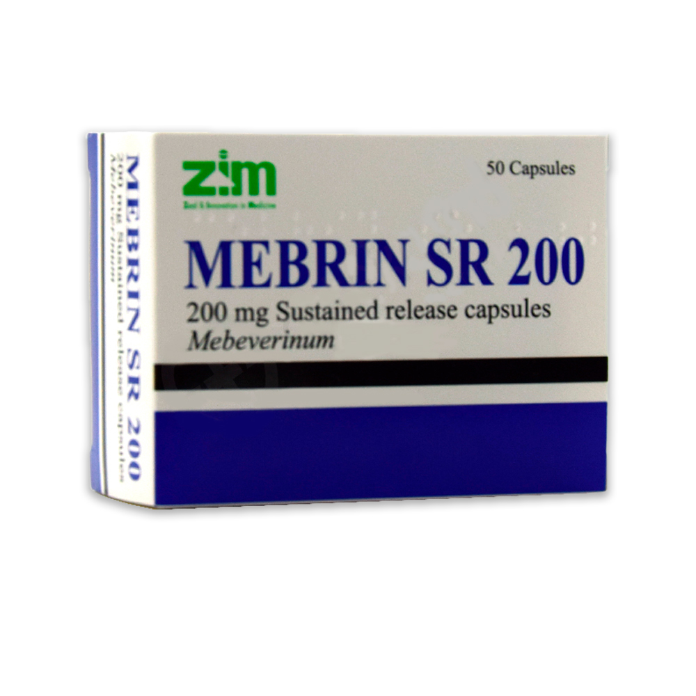 Mebrin SR caps. elib. prel. 200 mg N10x5