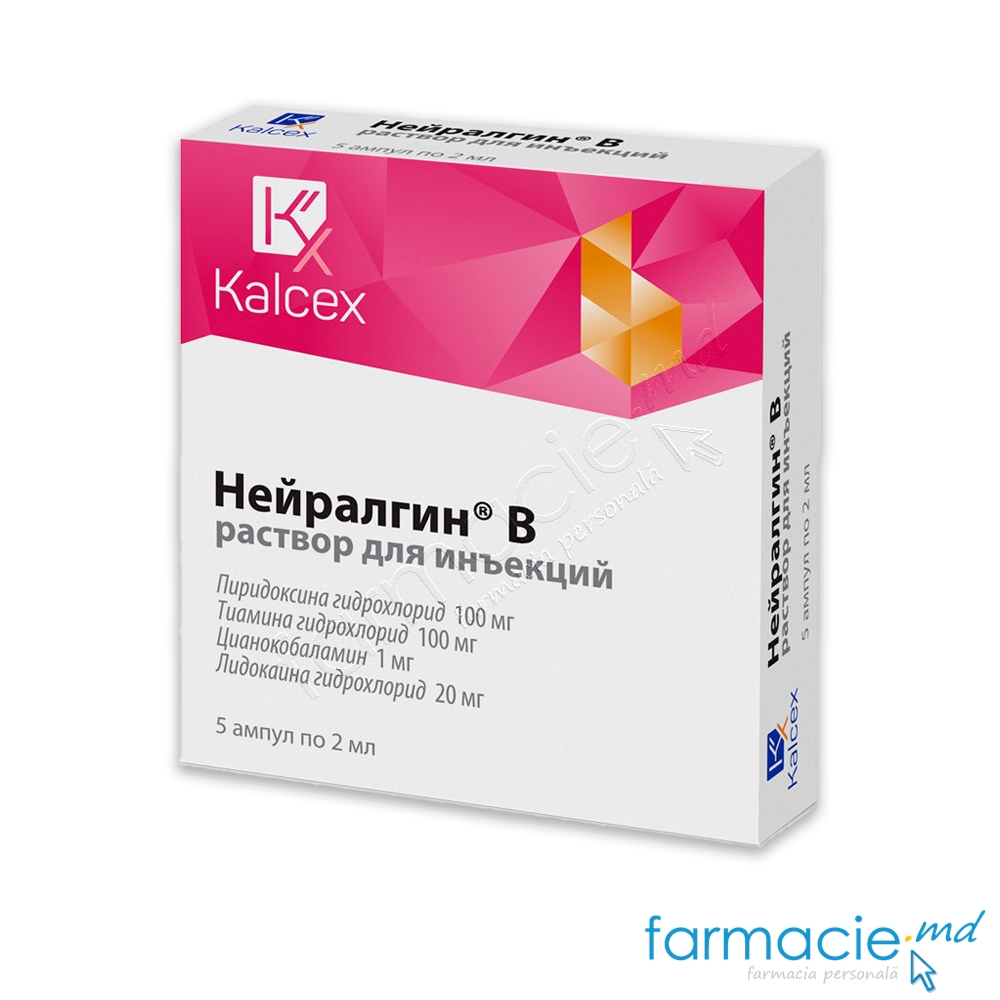 Neiralgin® B sol.inj.2ml N5 Kalceks