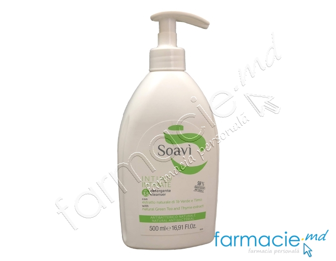 Soavi gel intim pH 3.5 (ceai verde, cimbru) 500ml  FZ