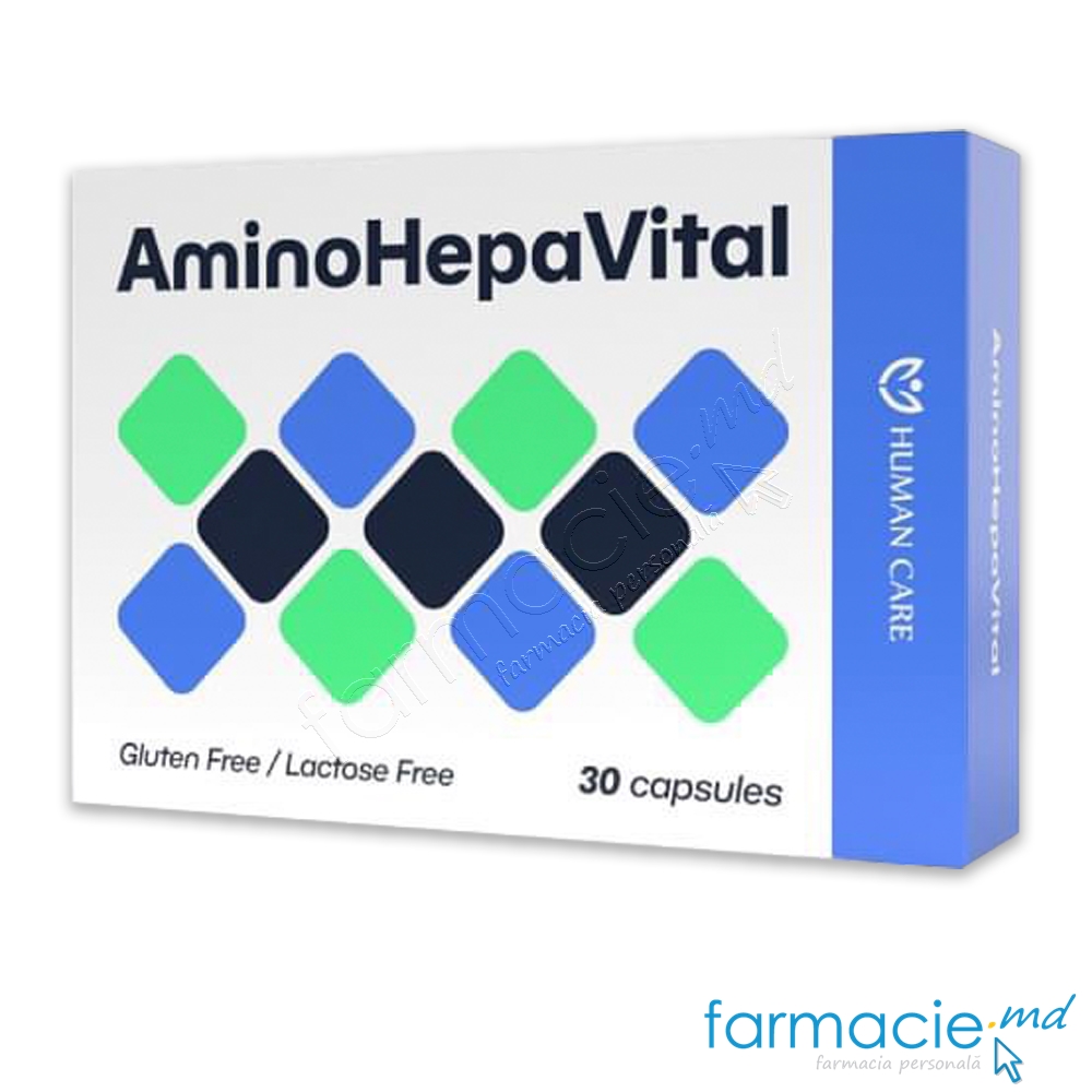 AminoHepaVital caps. N30 Human Care (aminoacizi,Vit B)