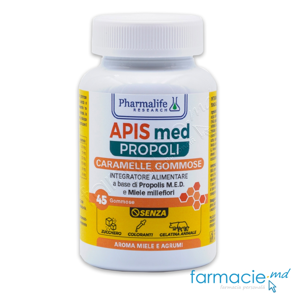 Apis Med Propolis gumite (3 ani+) N45 Pharmalife