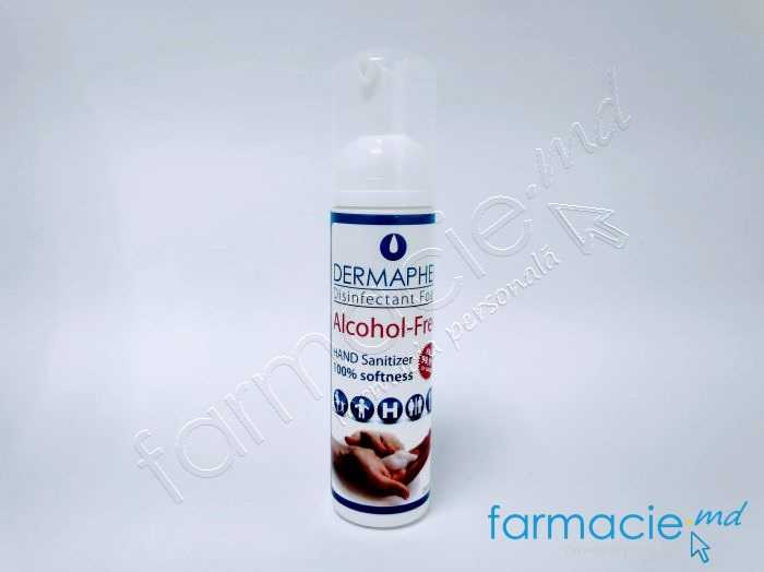 Dermaphex spuma dezinfectanta maini FARA ALCOOL 250doze/200ml