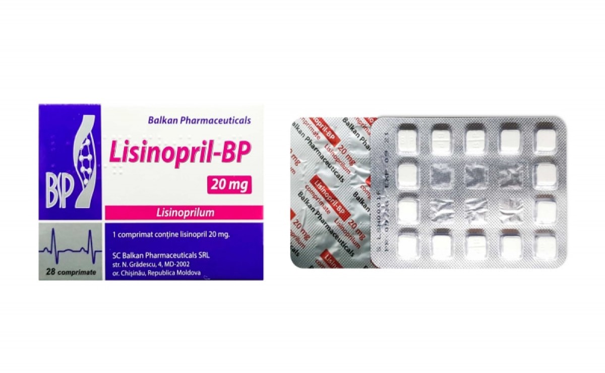 Lisinopril-BP comp.20mg N14x2 Balkan