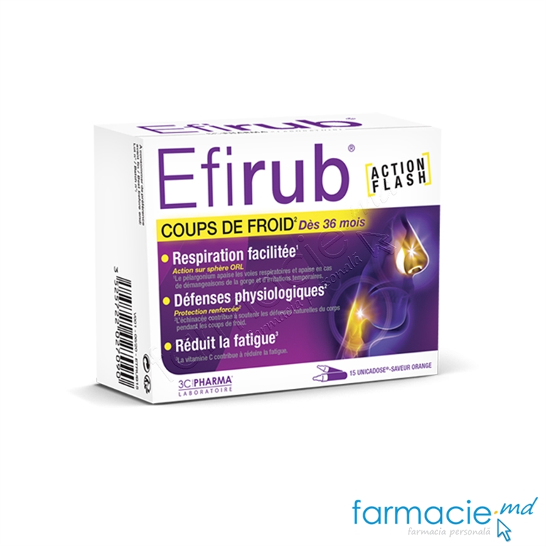 EFIRUB sol.buv.10ml unidoze N15 3Chenes