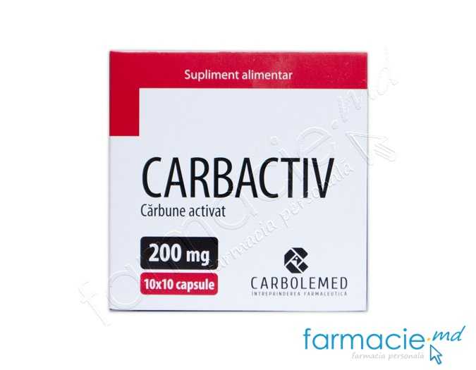 Carbactiv caps. 200mg N100 Balkan