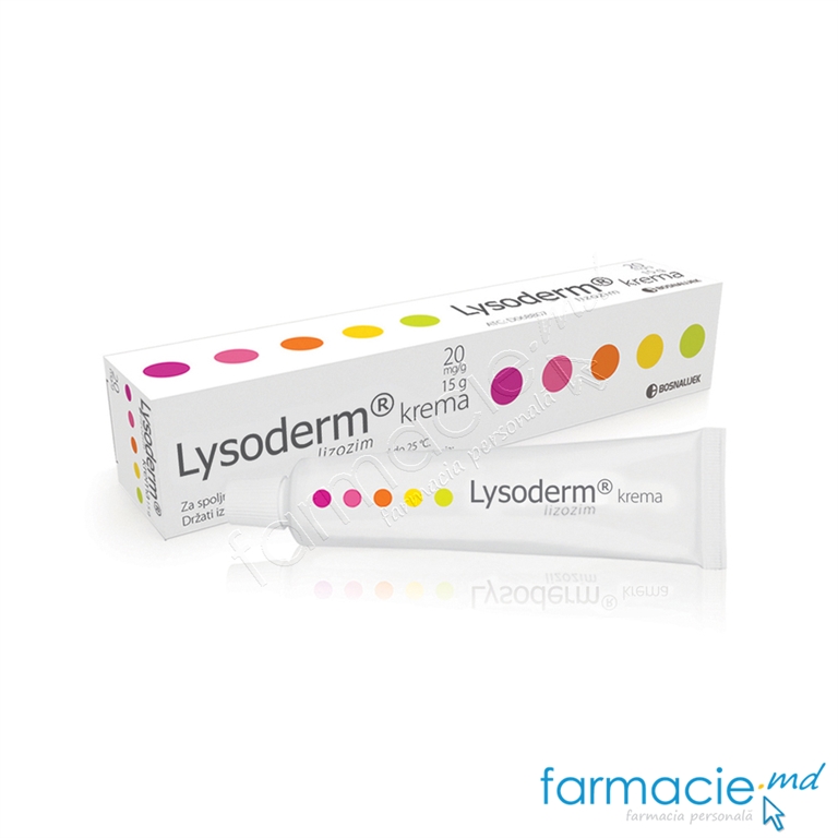 Lysoderm® crema 20mg/g 15g N1 Bosnalijek