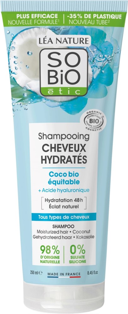 So Bio Coco Bio Sampon cu acid hyaluronic 250ml