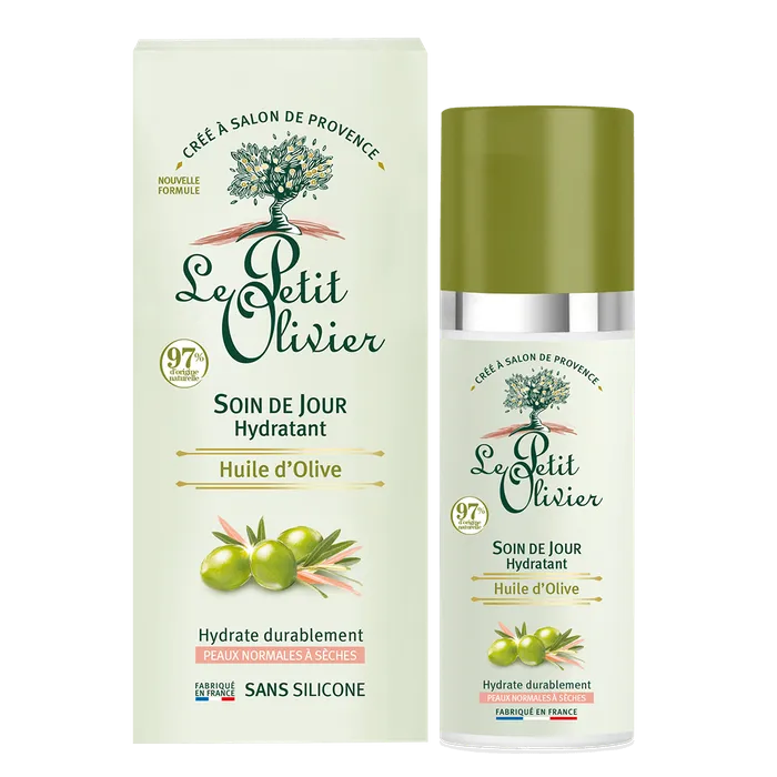 Le Petit Olivier Crema fata de zi hidratanta 50ml cu extract de olive