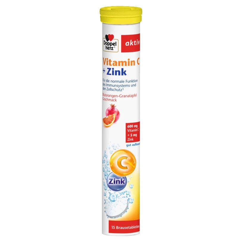 Vitamina C+Zinc Activ comp.eferv. N15 Doppelherz