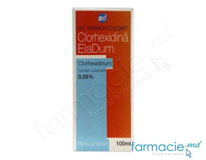 Clorhexidina 0,05% 100ml Eladum (TVA 8%)