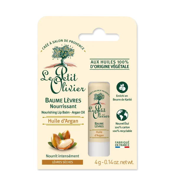 Le Petit Olivier Balsam buze nutritiv ulei de Argan 4g