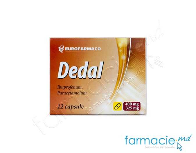 Dedal caps.400mg/325mg N6x2 Eurofarmaco