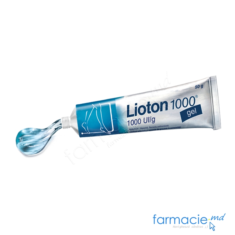 Lioton 1000® gel 1000UI/g 50g N1 Berlin-Chemie
