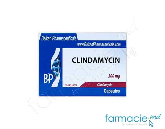 Clindamicina caps. 300mg N10(Balkan)