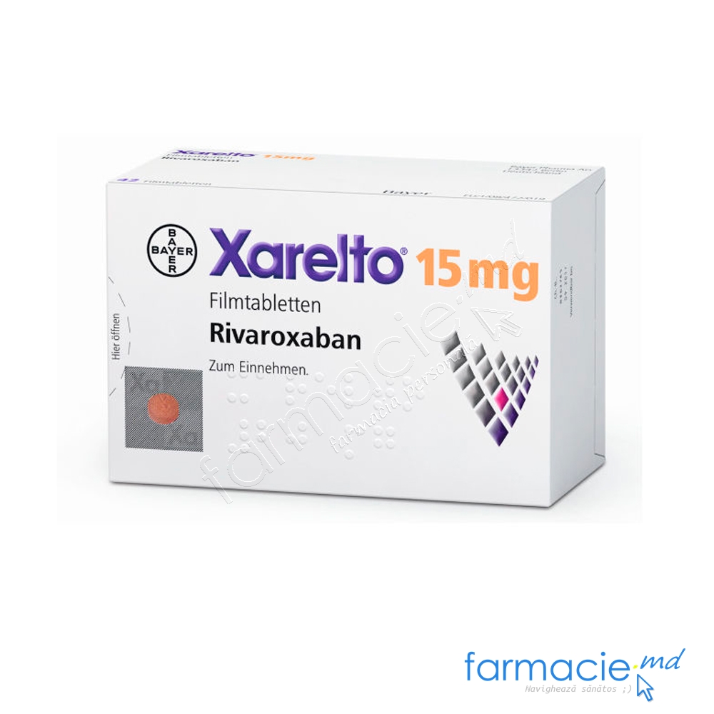 Xarelto® comp.film.15mg N14x7 Bayer