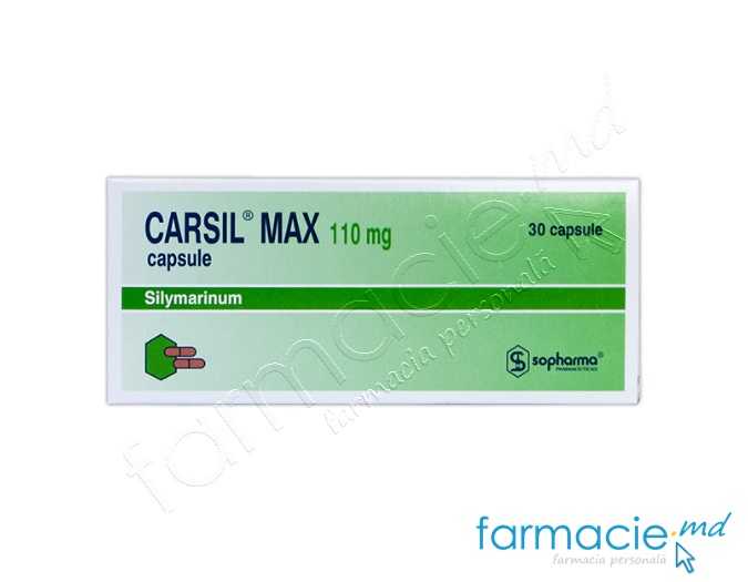 Carsil® Max caps. 110mg N6x5 Sopharma