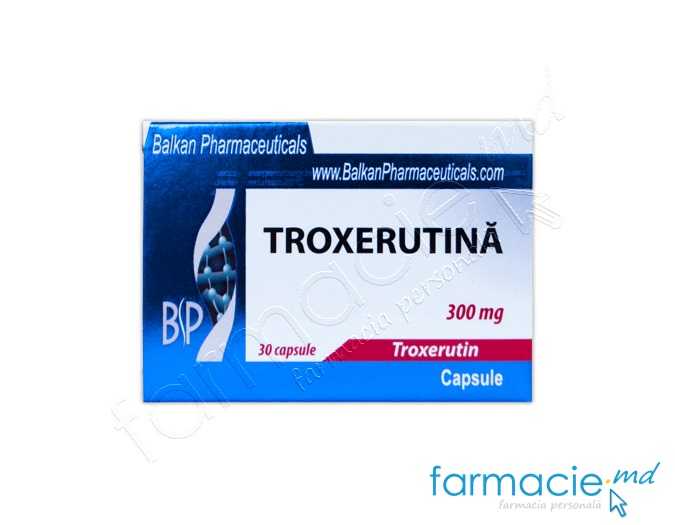 Troxerutina caps. 300 mg  N10x3 (Balkan)