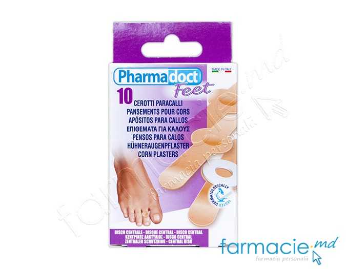 Emplastru Pharma Doct N10 contra bataturi (disc central) (TVA 20 %)