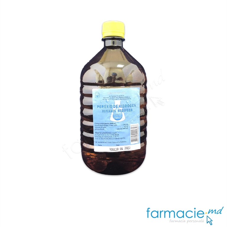 Apa oxigenata sol. 3% 1000ml Depofarm (TVA20%)