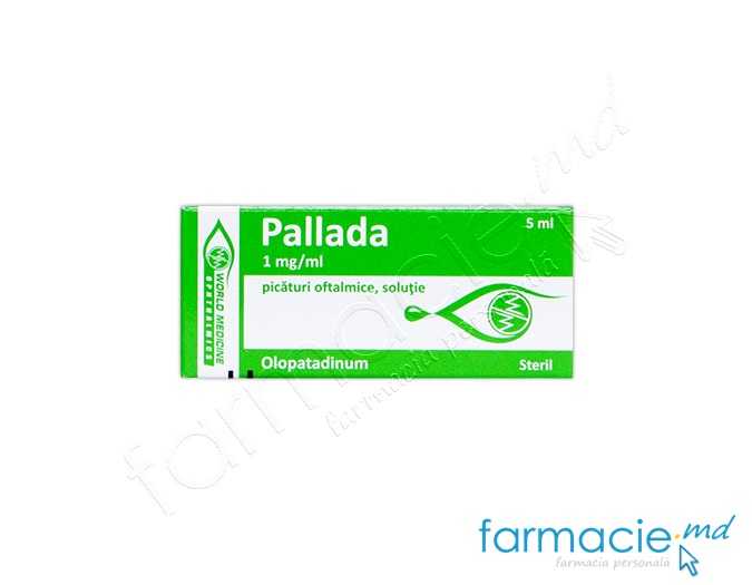 Pallada pic. oft., sol. 1 mg/ml  5 ml N1