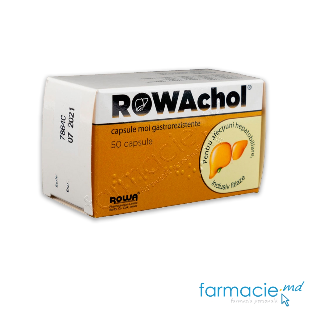 Rowachol® caps. moi gastrorez.   N50