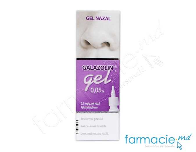 Galazolin Gel gel nazal 0,5mg/g 10g N1 Polpharma